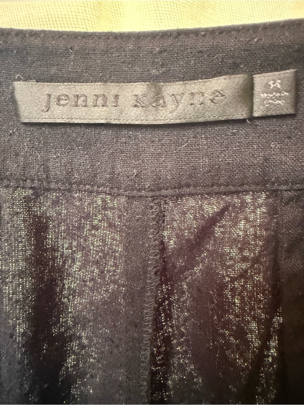 Jenni Kayne 100% Silk Wide-Leg High Waist Trousers - Picture 10 of 12